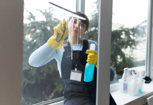Nettoyage de vitres intérieures et extérieures à Pontaix